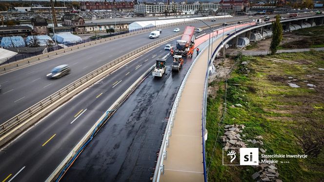 Remont Trasu Zamkowej - listopad 2025