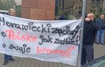Protest górników w Katowicach w sprawie taniego węgla