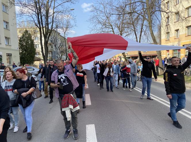 Marsz "Zatrzymać szleństwo" w Białymstoku