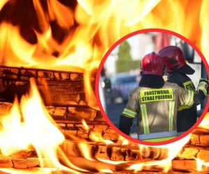 Tragiczny pożar domu pod Radomskiem. Nie żyje 48-letni mężczyzna