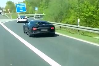 Bugatti Chiron przyłapane! Następca Veyrona na testach drogowych