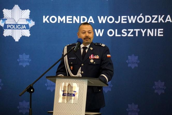Nowy Komendat Wojewódzkiej Policji w Olsztynie. Kto zastąpił nadinsp. Tomasza Klimka?