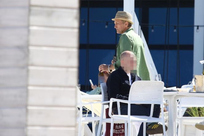 Andrzej Chyra w Sopocie bez zęba i bez alkoholu 