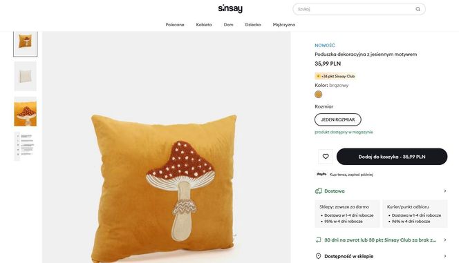 Jesień w Sinsay 2025