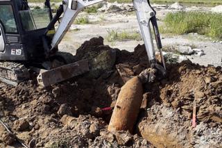 Ewakuacja w Czerminie k. Mielca. Znaleziono potężną bombę lotniczą 