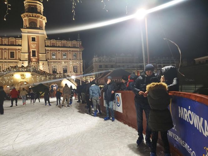 Zamojskie lodowisko  w sezonie  2024- 2025