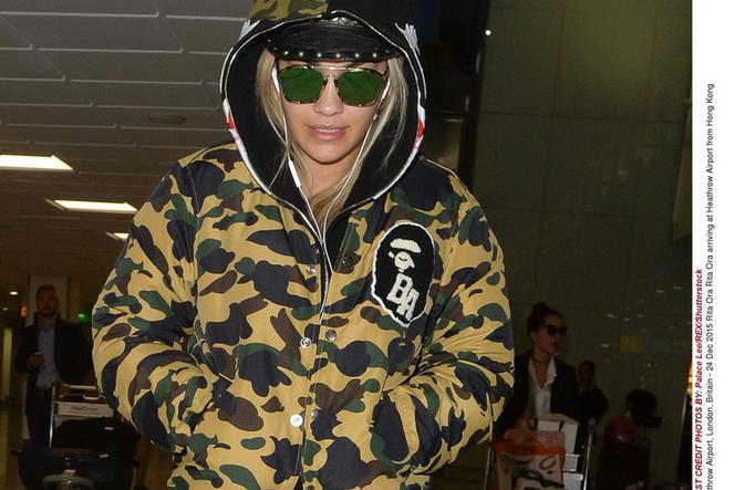 Rita Ora w moro