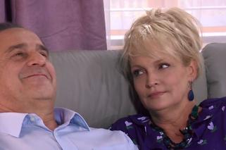 Barwy szczęścia odc. 2006. Jerzy (Bronisław Wrocławski), Małgorzata (Adrianna Biedrzyńska)