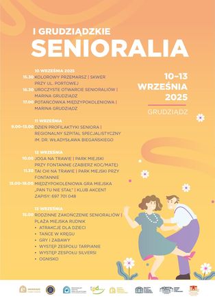 Plakat I Grudziądzkie Senioralia