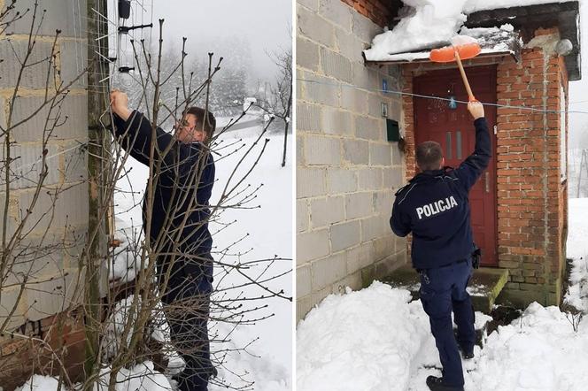 Przez śnieg brakuje prądu