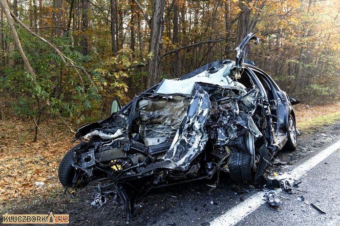 Tragiczny wypadek w Bąkowie na DK11