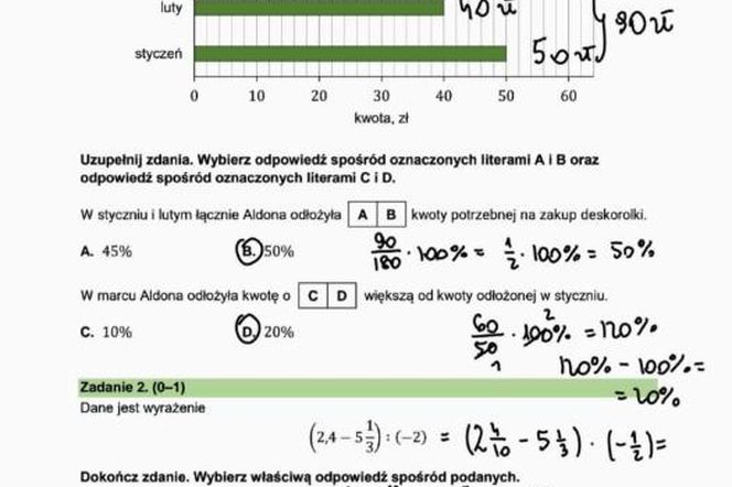 Egzamin ósmoklasisty matematyka 2025: ODPOWIEDZI, arkusze CKE [14.05.2025]