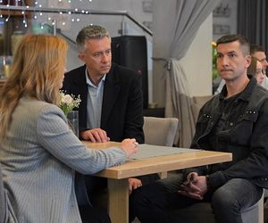 Pierwsza miłość, odcinek 4047: Dorota (Magdalena Wróbel), Artur (Łukasz Płoszajski), chłopak Bereniki (Maria Konarowska)