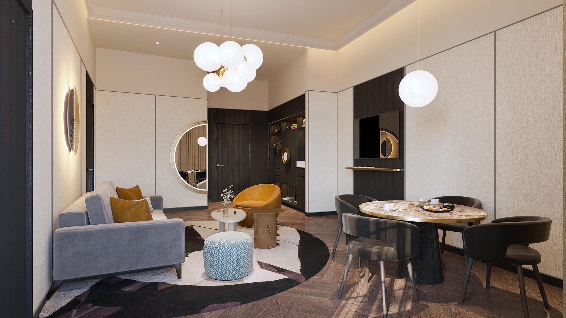 Wnętrza Grand Hotelu we Wrocławiu