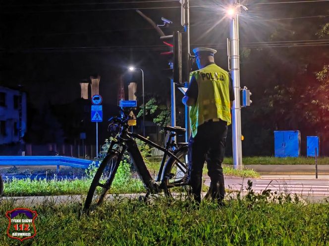 Niecodzienne zdarzenie w Tychach. Zderzenie dwóch "elektryków". Są w szpitalu