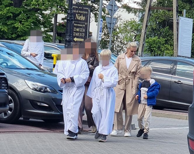 Marcin Mroczek na białym tygodniu komunijnym