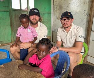 Łukasz Lis w Afryce