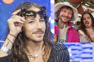 Michał Szpak już się z tym nie kryje! Leży wtulony w rapera, trzymają się za ręce. Romantyczne walentynki