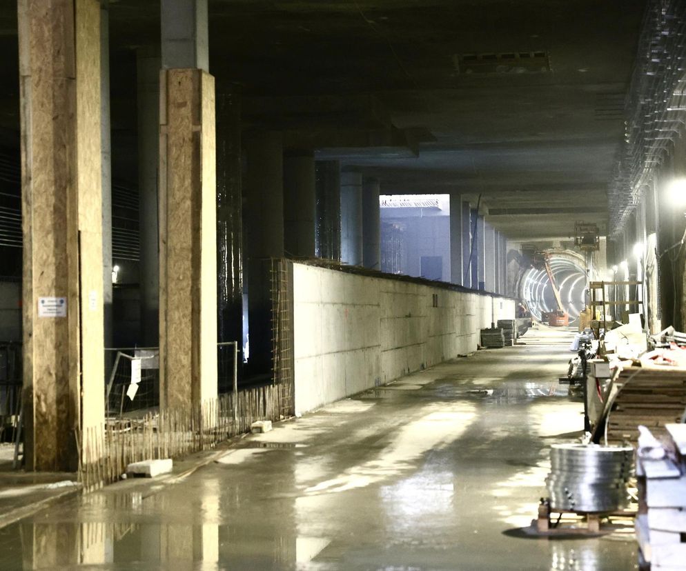 Ekipa „Super Expresu” na budowie ostatniego odcinka linii metra M2. Pod Bemowem praca wre
