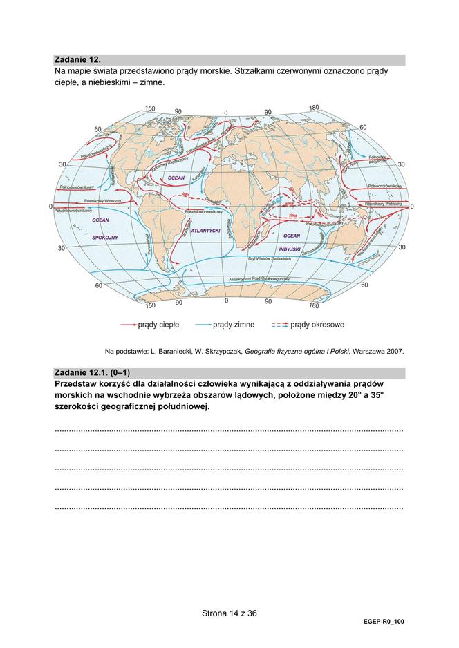 Matura 2024: geografia poziom rozszerzony. Arkusze CKE [STARA FORMUŁA 2015]