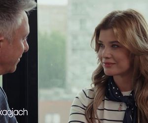 Pierwsza miłość po wakacjach nowy sezon. Artur Kulczycki (Łukasz Płoszajski), Berenika (Maria Konarowska)