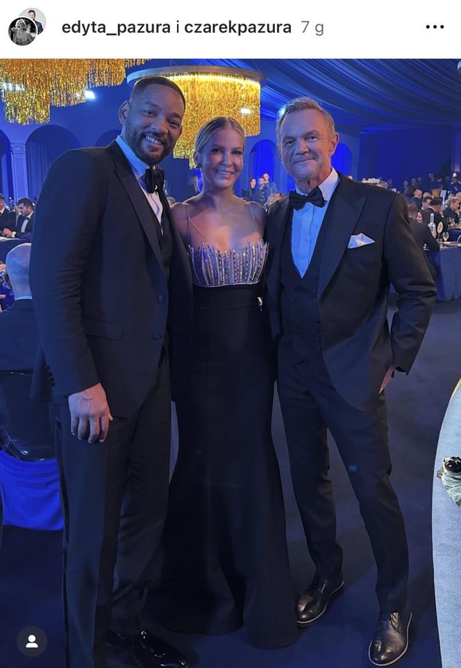 Edyta Pazura i Cezary Pazura - Bal Omenyy Mensah i Rafała Brzoski