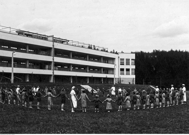 Sanatorium w Istebnej, projekt: Jadwiga Dobrzyńska, Zbigniew Łoboda, 1937