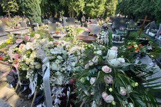 Patrycja i Bruno spoczęli na cmentarzu w Tychach. Widok grobu łamie serce