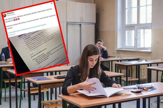 Matura z języka polskiego. Są przecieki? Tajemnicze arkusze krążą po sieci