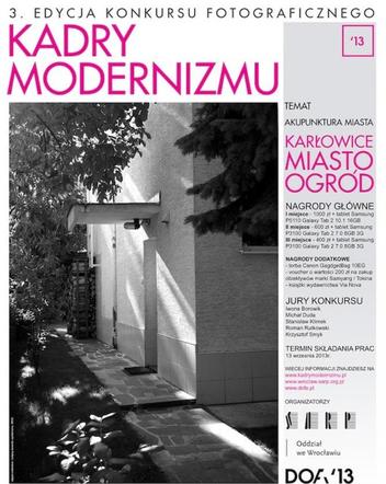 Kadry modernizmu, architektoniczny konkurs fotograficzny. Fot. materiały prasowe SARP oddział Wrocław