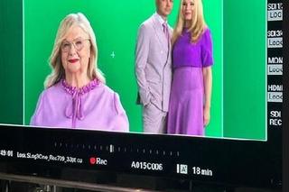 Barwy szczęścia nowa czołówka. Karolina (Marta Dąbrowska), Bruno (Lesław Żurek), Amelia (Stanisława Celińska)