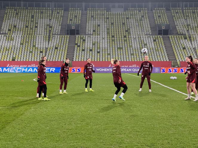 Trening Polska-Austria w Gdańsku. Polska Reprezentacja Kobiet