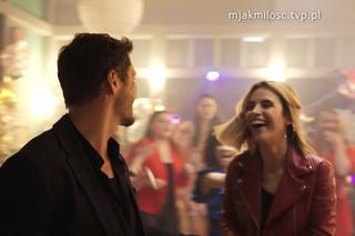 M jak miłość po wakacjach 2023. Marcin (Mikołaj Roznerski), Kama (Michalina Sosna)