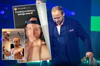 Szyc odsłonił umięśnioną klatę i nie tylko. Zerknijcie na jego brzuch! Aktor ma 47 lat i nigdy nie wyglądał lepiej