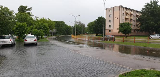 Ulewa w Białymstoku 28.05.2019