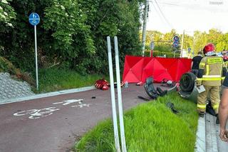 Śląskie: Samochód osoby zderzył się z rowerzystką. 20-latka trafiła do szpitala