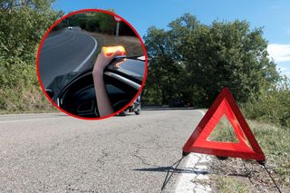 Pomarańczowy kogut zamiast trójkąta ostrzegawczego. Od 1 stycznia 2026 roku w Hiszpanii 