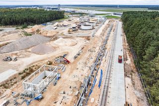 Budowa węzła multimodalnego na terenie Katowice Airport