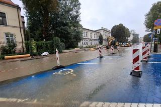 Kalisz/Ostrów. Intensywne opady deszczu. Strażacy otrzymują kolejne zgłoszenia