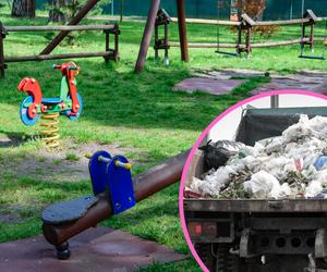 Plac zabaw grozy w Ostródzie. Dzieci bawiły się wśród zwierzęcych odchodów