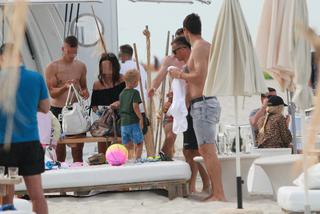 Sławomir Peszko na plaży