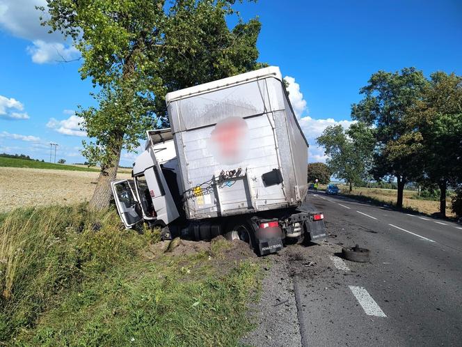 Z auta prawie nic nie zostało. Śmiertelny wypadek na DK nr 12 w woj. lubelskim