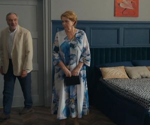 Barwy szczęścia, odcinek 3120. Józefina (Elżbieta Jarosik), Andrzej (Leon Charewicz)