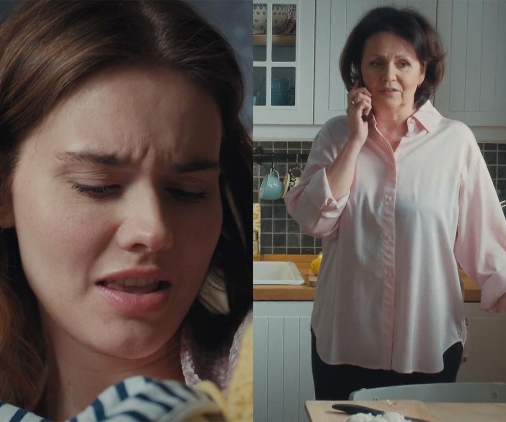 M jak miłość, odcinek 1868: Franka (Dominika Kachlik), Marysia (Małgorzata Pieńkowska) 