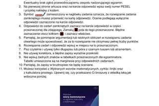 Próbna matura 2025 z matematyki poziom podstawowy odpowiedzi i ARKUSZE CKE [6 grudnia 2024]