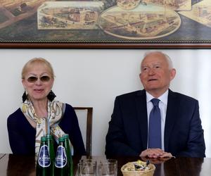 Leszek Miller z żoną Aleksandrą, 2019r.