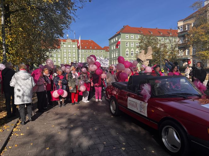 Marsz Różowej Wstążki w Szczecinie 2024