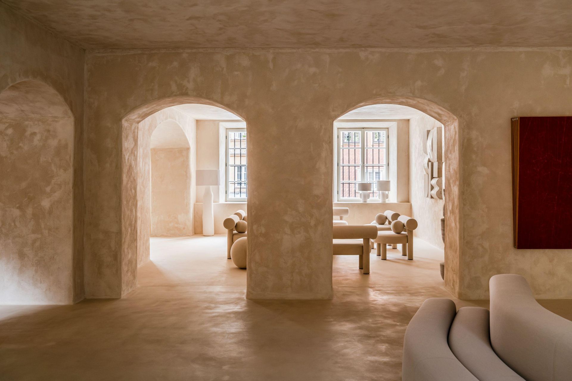 Showroom  Concept_11 w Warszawie projektu GoszczDesign