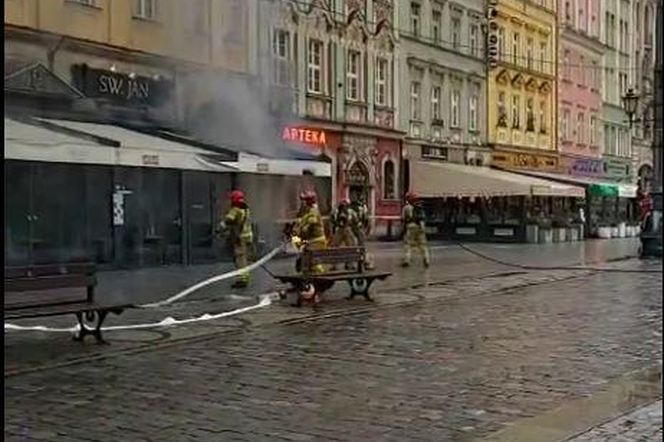 Pożar wrocławskiej restauracji