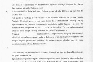  Protokół z przesłuchania Barbary Skrzypek. Prokuratura Okręgowa w Warszawie publikuje dokument
